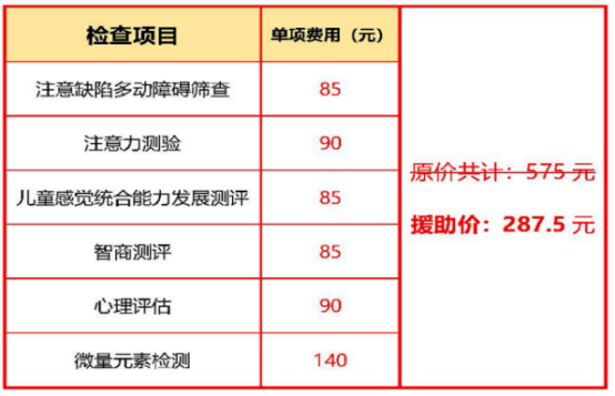 【童健康·童成长】暑期关爱儿童身心健康——特需儿童健康筛查及爱心援助活动